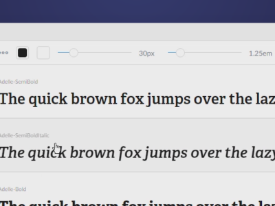 FontBase, Un gestionnaire de typographies