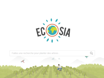 Ecosia, le moteur de recherche qui plante des arbres