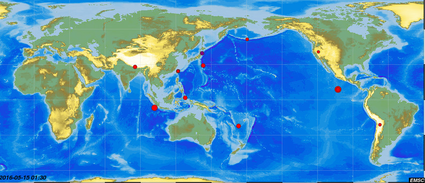 Carte De Temps Zones Monde