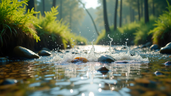 Photo d'une rivière